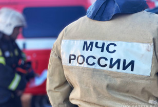 Ночью в Смоленске на проспекте Гагарина случился пожар в квартире