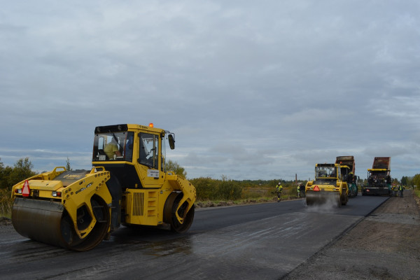 В Смоленской области ремонтируют дорогу «Обход Велижа»
