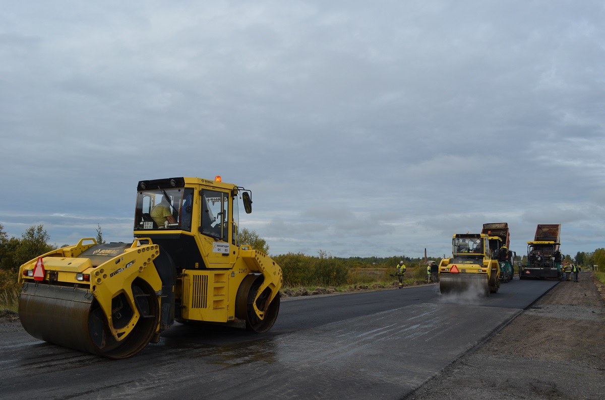 В Смоленской области ремонтируют дорогу «Обход Велижа»