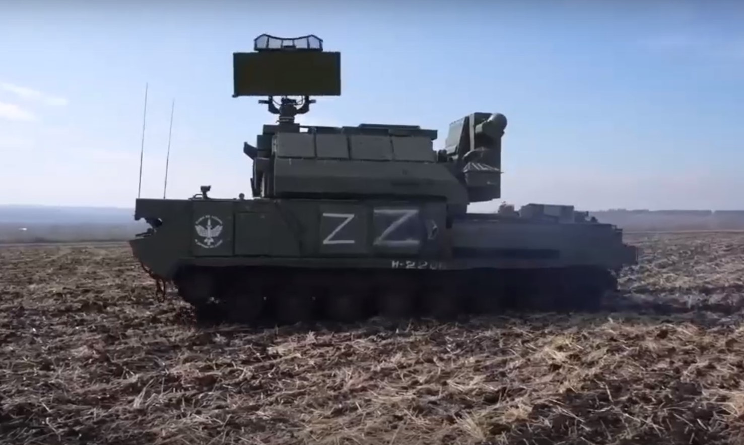Минобороны РФ опубликовало кадры боевой работы расчетов ЗРК «Тор-М2»