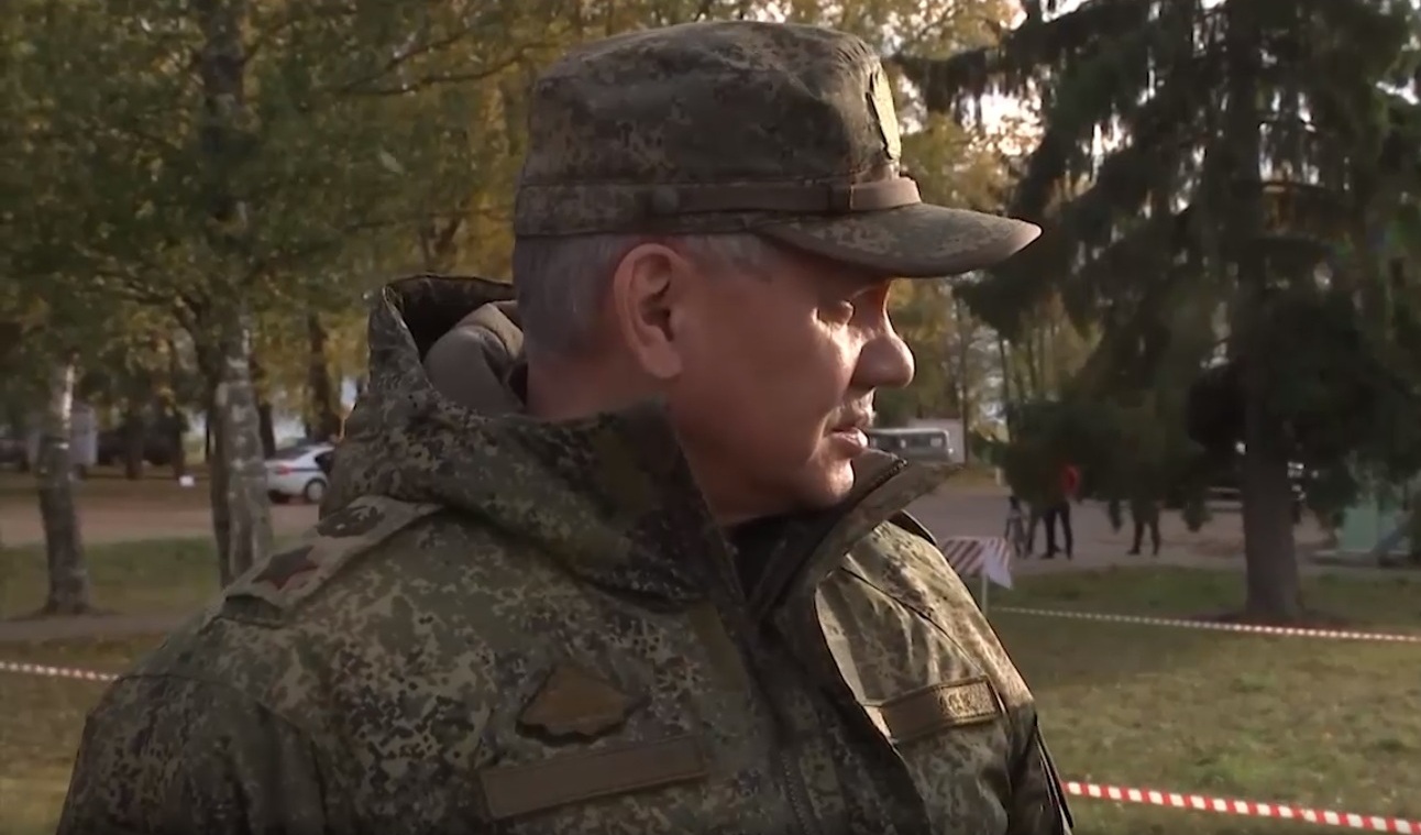 Министр обороны России Сергей Шойгу проверил ход подготовки призванных из запаса