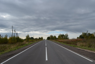 В Смоленской области отремонтировали дорогу в Монастырщину