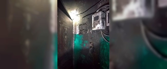 В Гагарине жильцов двухэтажки эвакуировали из-за загоревшегося электросчетчика