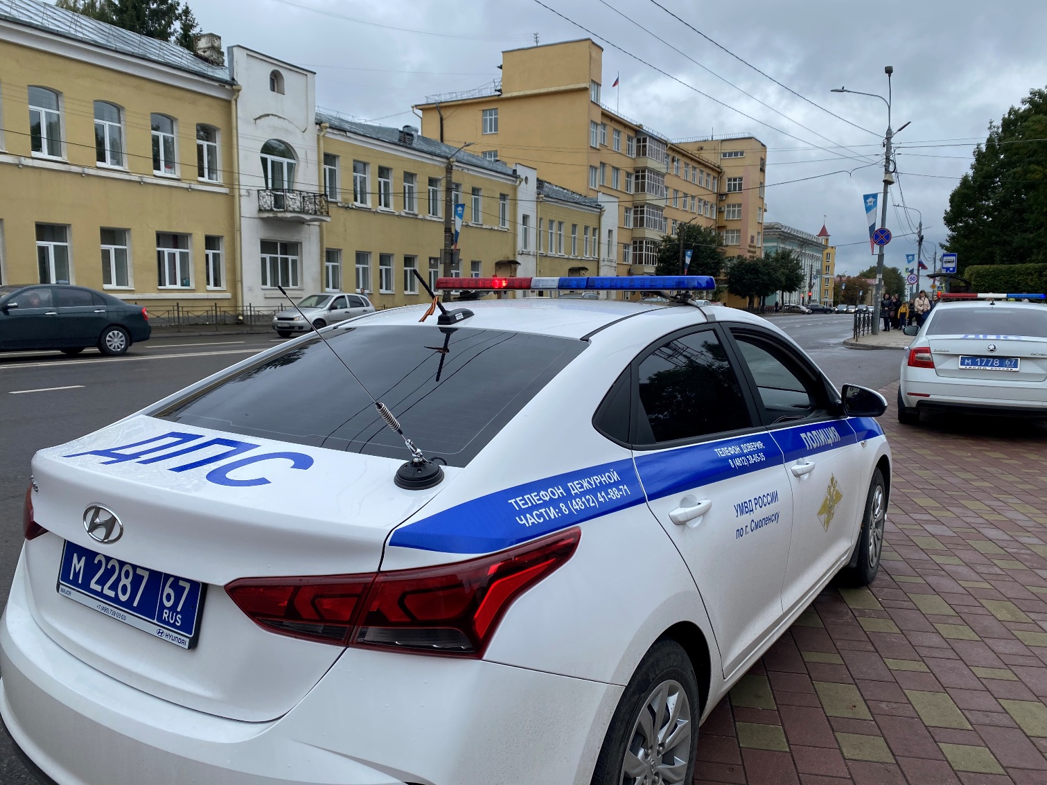 9 октября сотрудники ГИБДД проведут в Ленинском районе Смоленска «сплошные проверки»