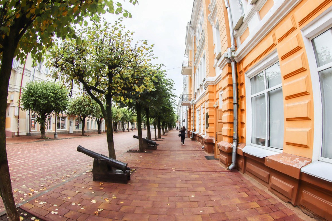 Губернатор поручил главе города разработать варианты единого оформления улиц в центре Смоленска