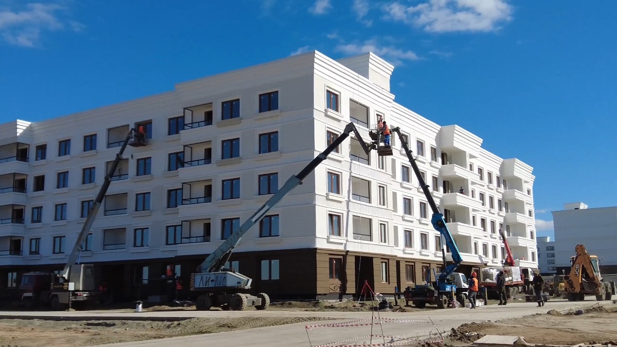 Минобороны РФ завершило строительство в Мариуполе ещё трёх жилых многоэтажек