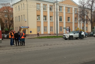В Смоленске на улице Николаева произошла авария