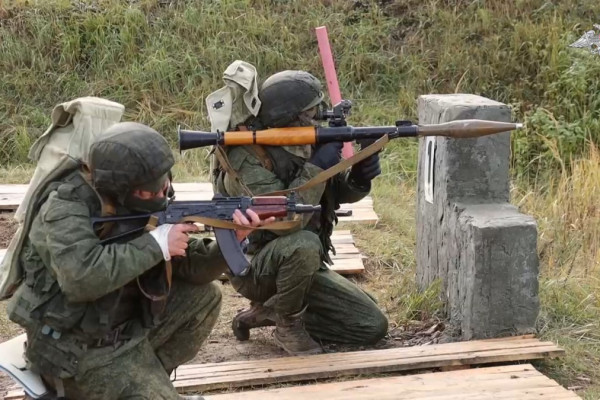 В Минобороны РФ показали кадры тренировок мобилизованных военнослужащих