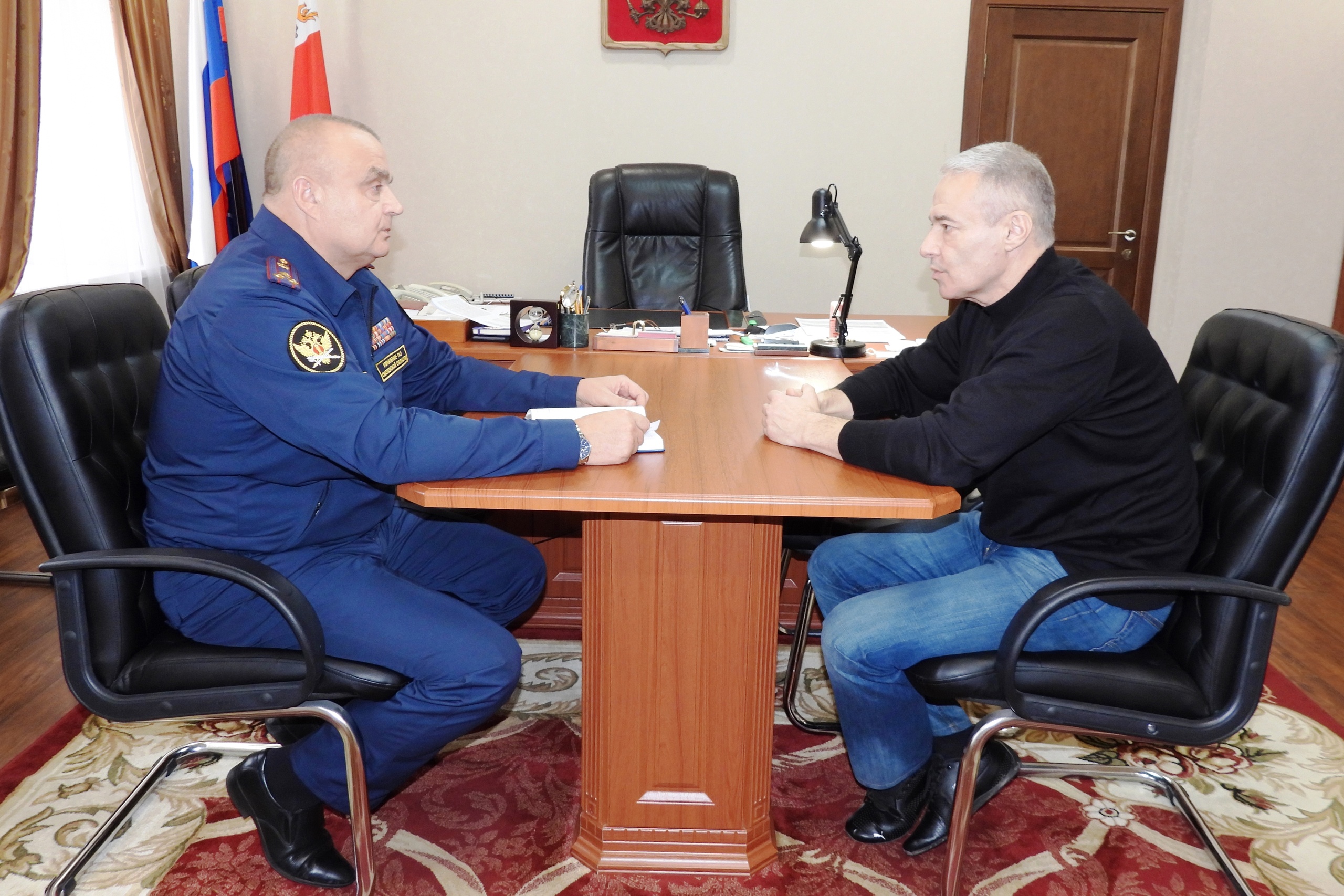 Начальник смоленского УФСИН встретился с председателем Общественной наблюдательной комиссии