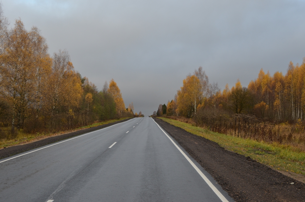 В Смоленской области ремонтируют дорогу Ольша – Велиж – Усвяты – Невель