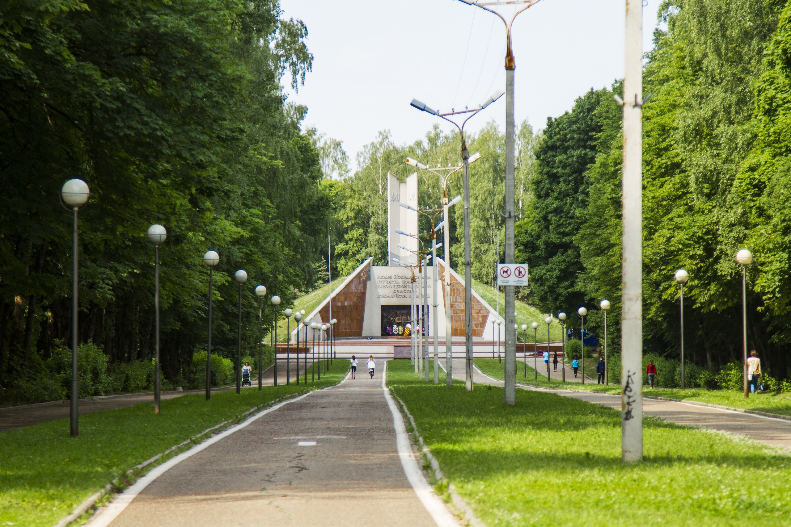 В Смоленске освещение Реадовского парка восстановят к концу недели