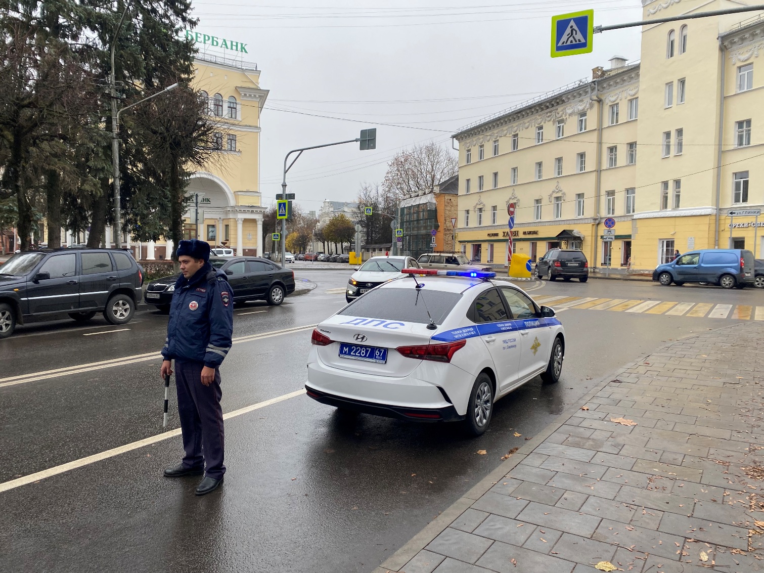 20 ноября Госавтоинспекция проведёт в Смоленске сплошные проверки водителей