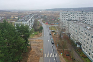 В Дорогобуже завершают капитальный ремонт улицы Мира