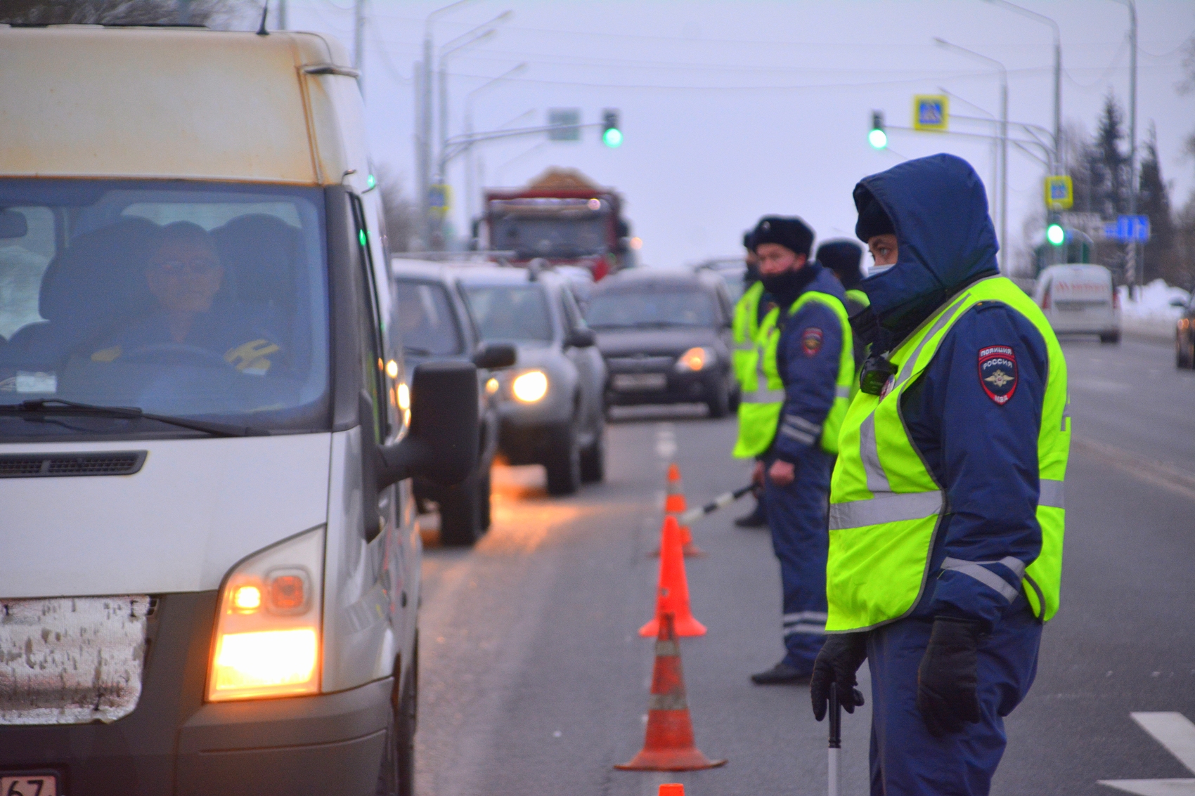 18 декабря в Смоленске пройдут «сплошные проверки» водителей