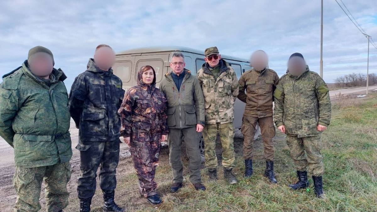 «Единая Россия» доставила груз мобилизованным смолянам в Херсонскую область