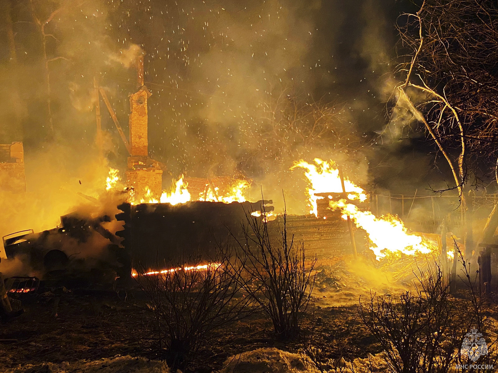 В Смоленской области в огне погибли 12 коз