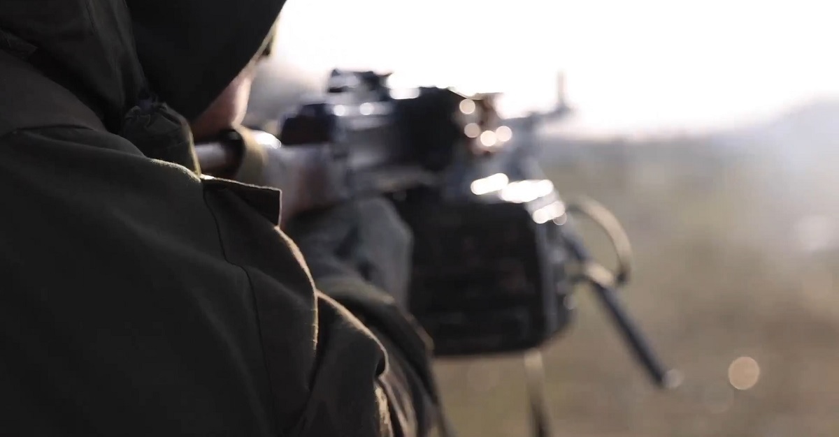 В Минобороны РФ показали видеозапись со спецкурса для пулемётчиков