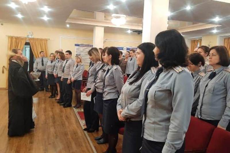 В УФСИН России по Смоленской области прошли мероприятия, приуроченные к празднованию Крещения Господня