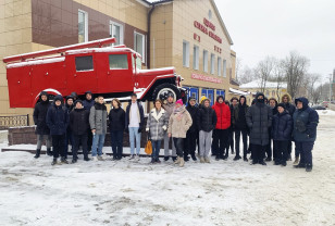 В Смоленске студенты технологической академии посетили Музей пожарных и спасателей