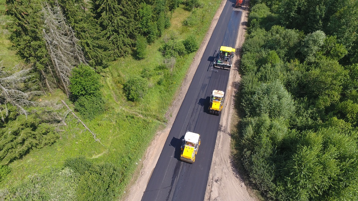В 2023 году продолжится ремонт дороги, соединяющей Смоленскую и Тверскую области