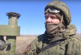 Под Угледаром зенитчики морской пехоты Тихоокеанского флота обеспечивают прикрытие наступающих подразделений