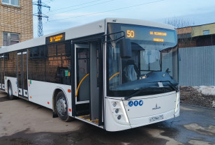 В Смоленске на маршруте № 50 начнёт курсировать новый автобус большого класса