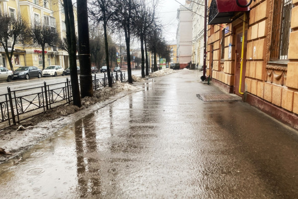 31 марта в Смоленске пройдёт небольшой дождь