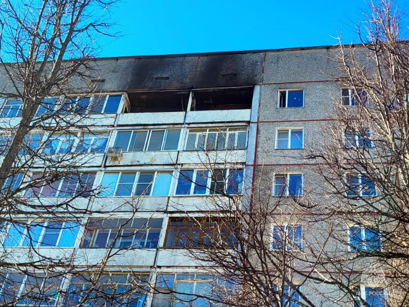 В результате дневного пожара в Ярцеве пострадали две квартиры