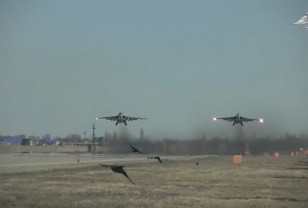 В Минобороны РФ показали кадры боевой работы Су-25 в зоне проведения спецоперации