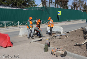 В Смоленске проходит ремонт автодорог, находящихся на гарантии