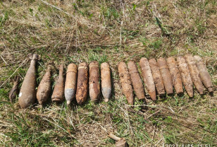 В Смоленской области сапёры обезвредили 18 взрывоопасных предметов военных времён 