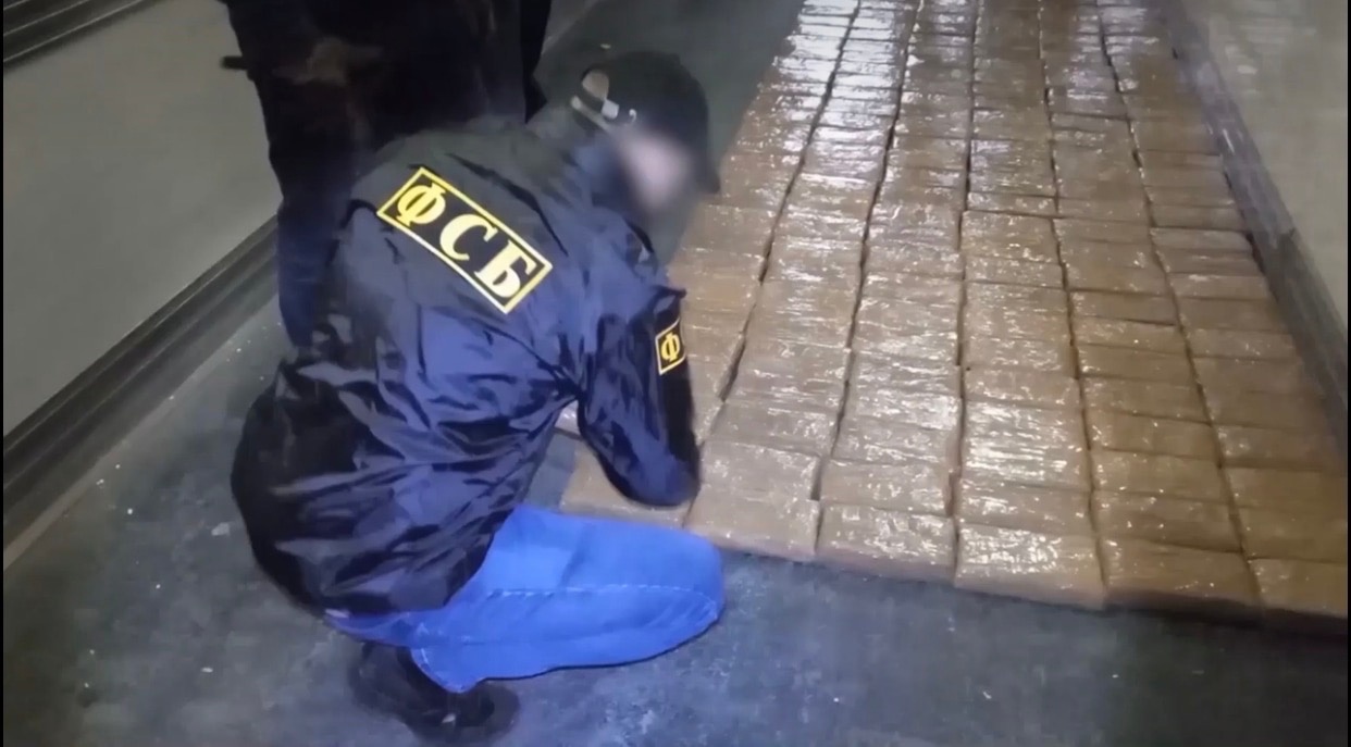 В Смоленской области ФСБ пресекла попытку контрабанды почти полтонны кокаина