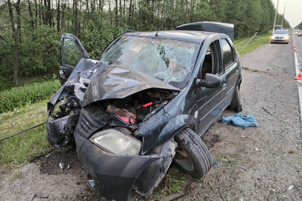 Один погибший и двое пострадавших: смертельное ДТП произошло в Смоленской области