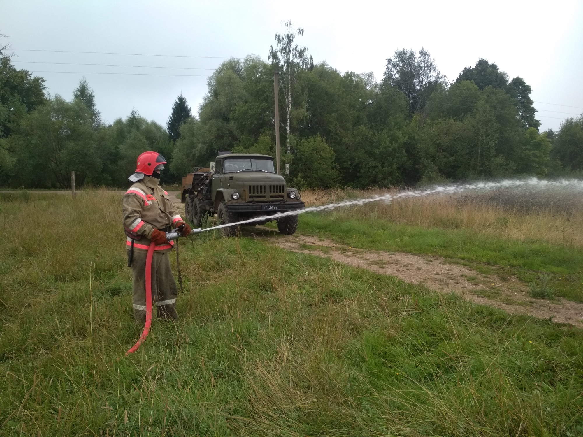 542 подразделения добровольной пожарной охраны действует в Смоленской области