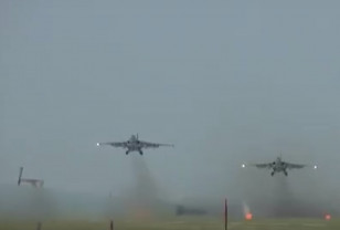  Су-25 уничтожили укрепления и бронетехнику ВСУ