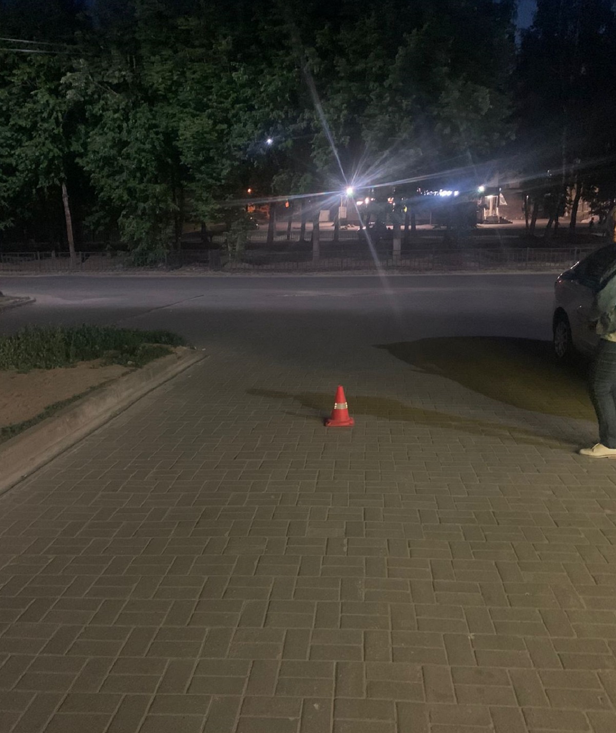 В Ярцеве на парковке сбили пешехода