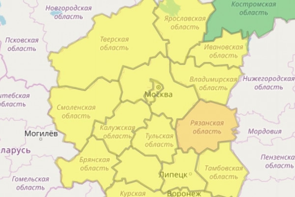 В Смоленском регионе продлили «жёлтый» уровень из-за высокой пожароопасности