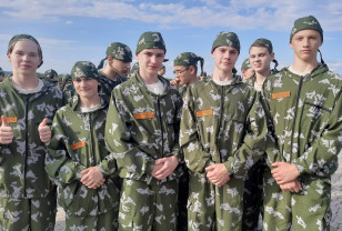 Ребята из Сычевского и Новодугинского районов участвуют в военно-исторических сборах «Бородино-2023»