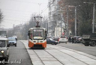 Для удобства прибывающих на «Ласточке» в Смоленске продлят маршрут трамвая № 4