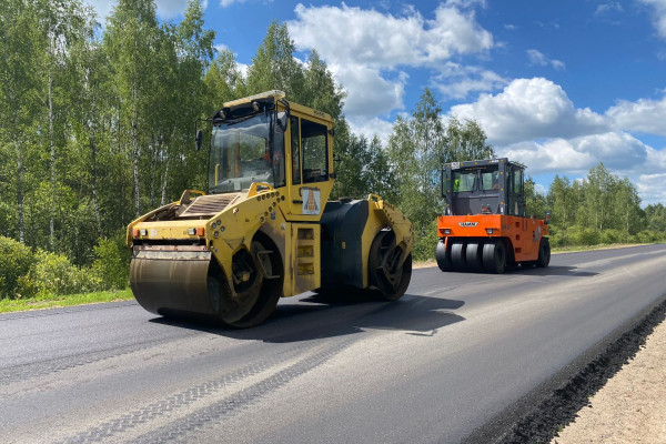 Ремонт дорог по национальному проекту в Смоленской области идёт по плану