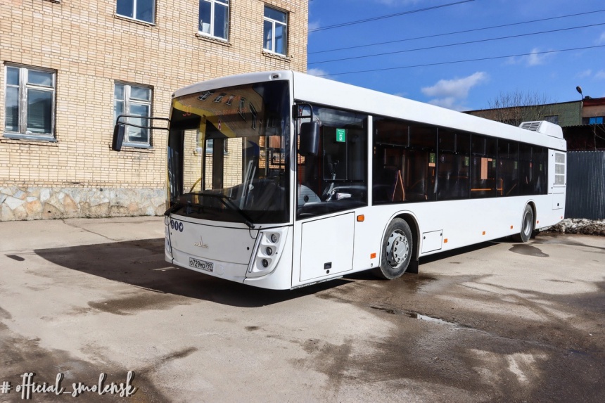 Новые автобусы готовят к выходу на улицы Смоленска 
