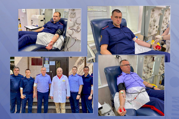 Сотрудники СК России по Смоленской области снова стали донорами крови