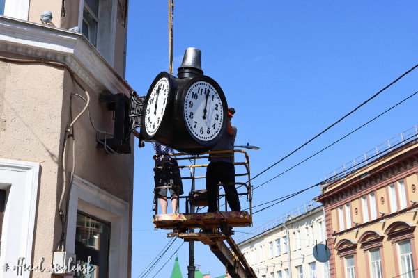 В Смоленск вернулись легендарные часы