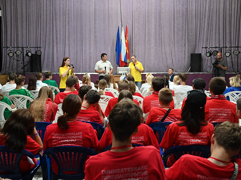 В Шумячском районе состоялось закрытие сборов творческой молодежи «Сокол-2023»
