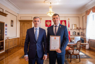 Врио Губернатора Смоленской области передал благодарность Президента России Артему Малащенкову