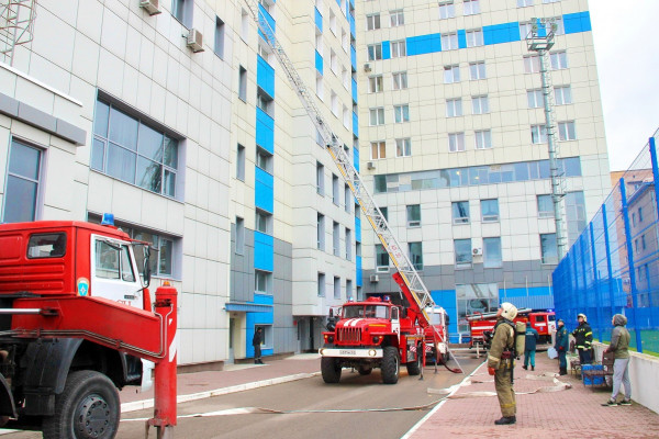 Смоленское МЧС проведёт тушение условного пожара на улице Большая Советская