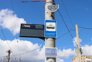 В Смоленске на остановках появились новые информационные табло