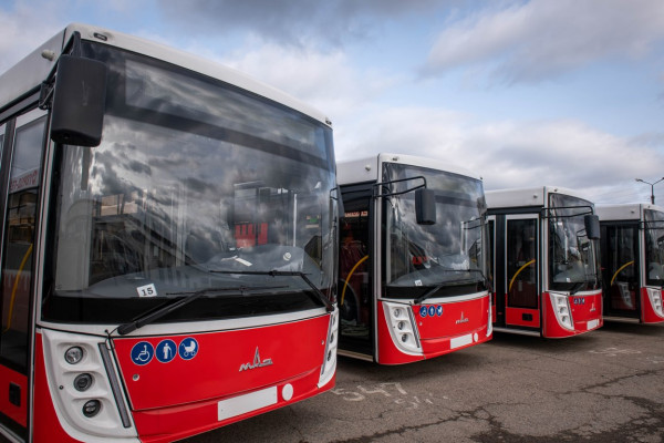 11 пассажирских автобусов МАЗ получила Смоленская область