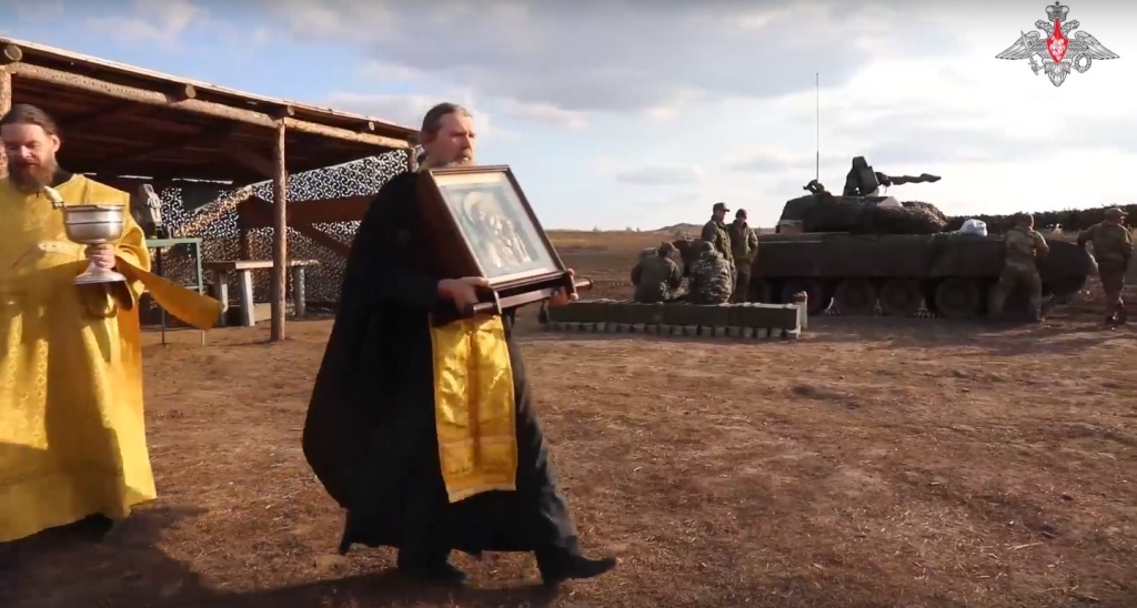 Чудотворную икону Казанской Божией Матери доставили в тыловой район зоны СВО