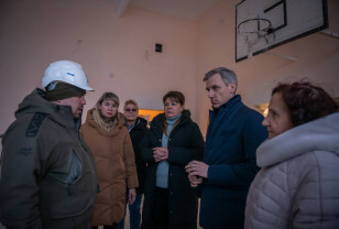 Капитальный ремонт школы №4 в Вязьме близится к завершению